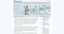 Desktop Screenshot of platonix.com