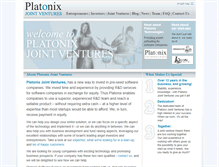 Tablet Screenshot of platonix.com
